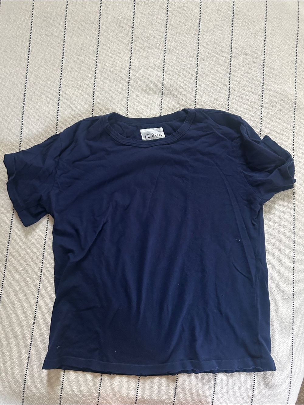 Le Bon Shoppe vintage boy tee Navy
